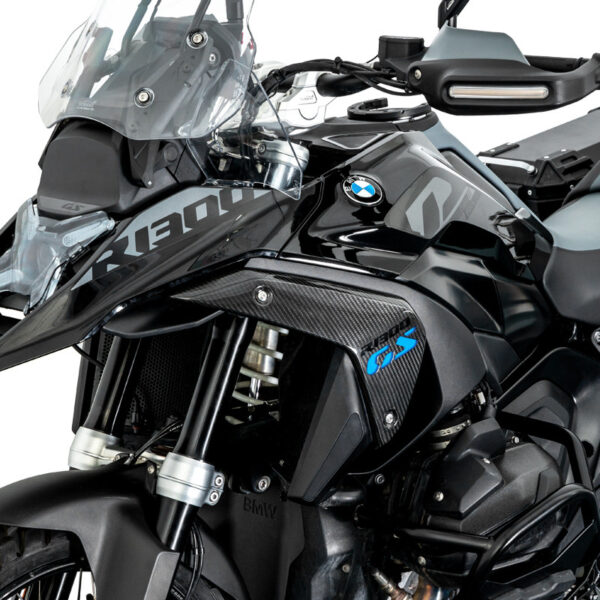LOBOO Panel chłodnicy z włókna węglowego (czarny mat) do BMW R1300GS (2023-)