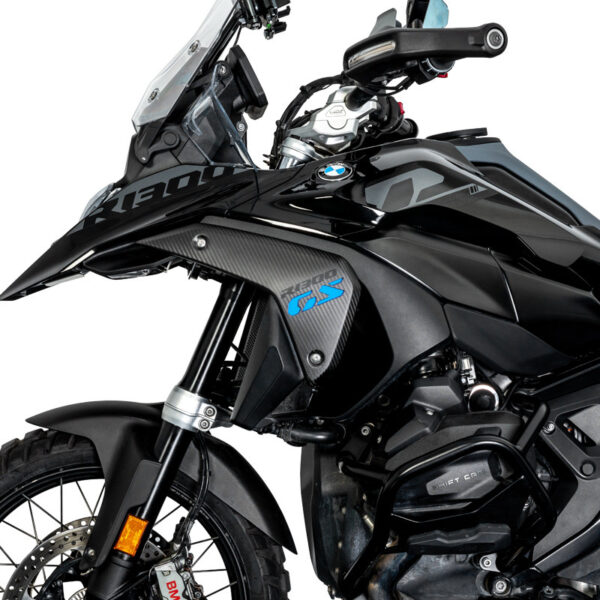 LOBOO Panel chłodnicy z włókna węglowego (czarny mat) do BMW R1300GS (2023-)