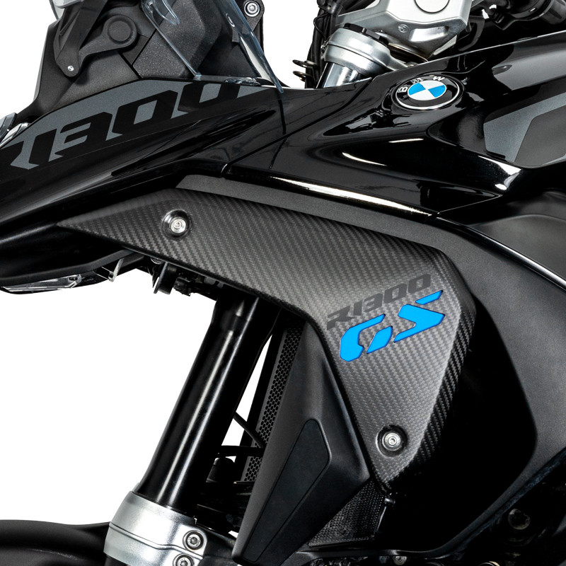 LOBOO Panel chłodnicy z włókna węglowego (czarny połysk) do BMW R1300GS (2023-)