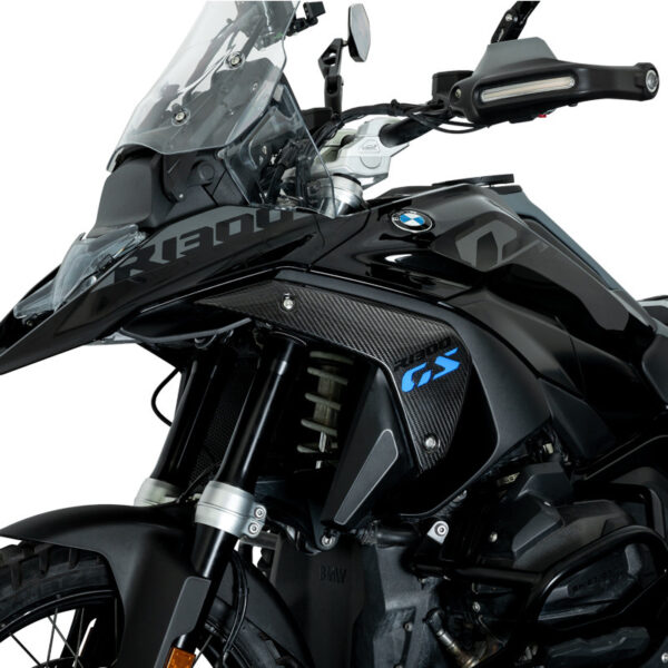 LOBOO Panel chłodnicy z włókna węglowego (czarny połysk) do BMW R1300GS (2023-)