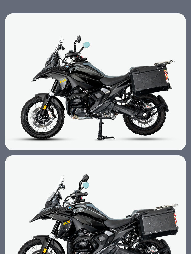 LOBOO Panel chłodnicy z włókna węglowego (czarny połysk) do BMW R1300GS (2023-)