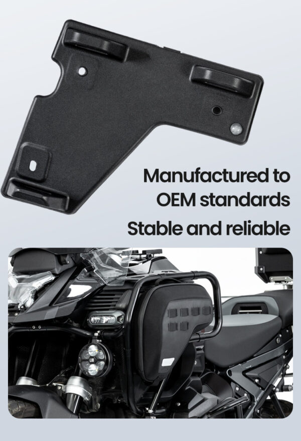 LOBOO Panele boczne carbonowe do BMW R1300GS ADVENTURE (2024-) matowe