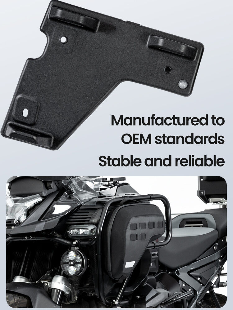 LOBOO Panele boczne carbonowe do BMW R1300GS ADVENTURE (2024-) matowe