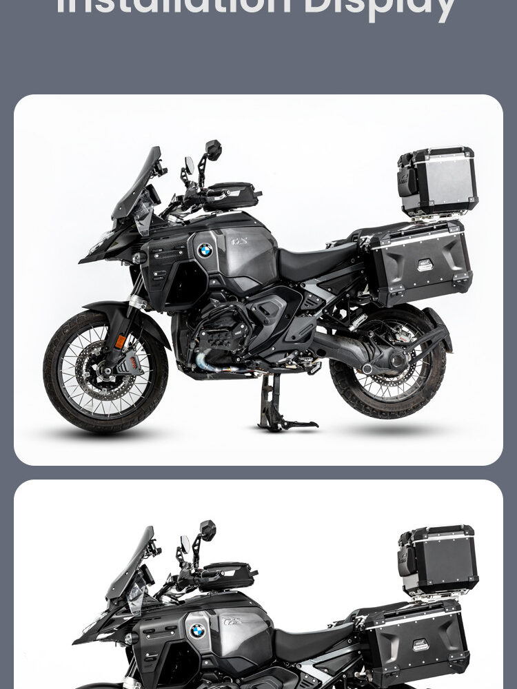 LOBOO Panele boczne carbonowe do BMW R1300GS ADVENTURE (2024-) połysk