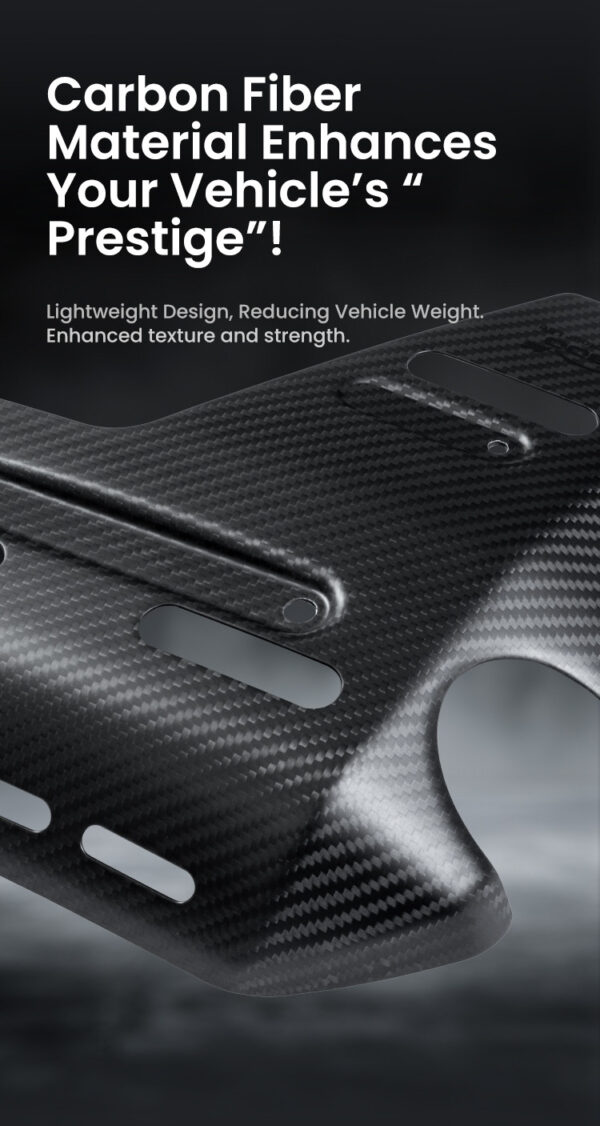 LOBOO Panele boczne carbonowe oraz zestaw montażowy do BMW R1300GS ADVENTURE (2024-) matowe