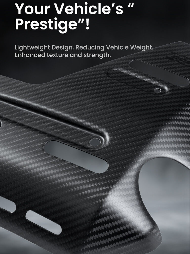 LOBOO Panele boczne carbonowe oraz zestaw montażowy do BMW R1300GS ADVENTURE (2024-) matowe