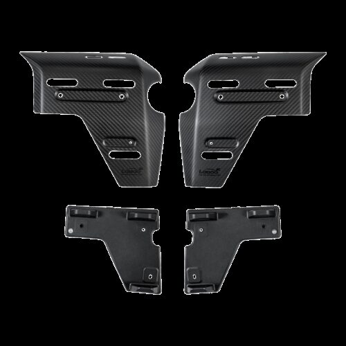 LOBOO Panele boczne carbonowe oraz zestaw montażowy do BMW R1300GS ADVENTURE (2024-) matowe