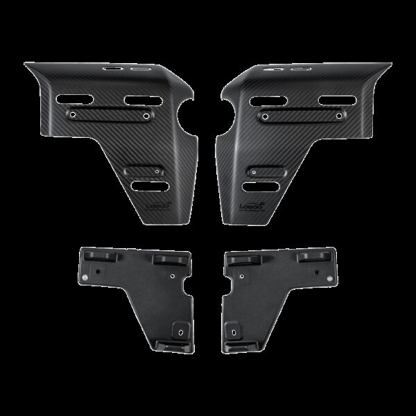 LOBOO Panele boczne carbonowe oraz zestaw montażowy do BMW R1300GS ADVENTURE (2024-) matowe