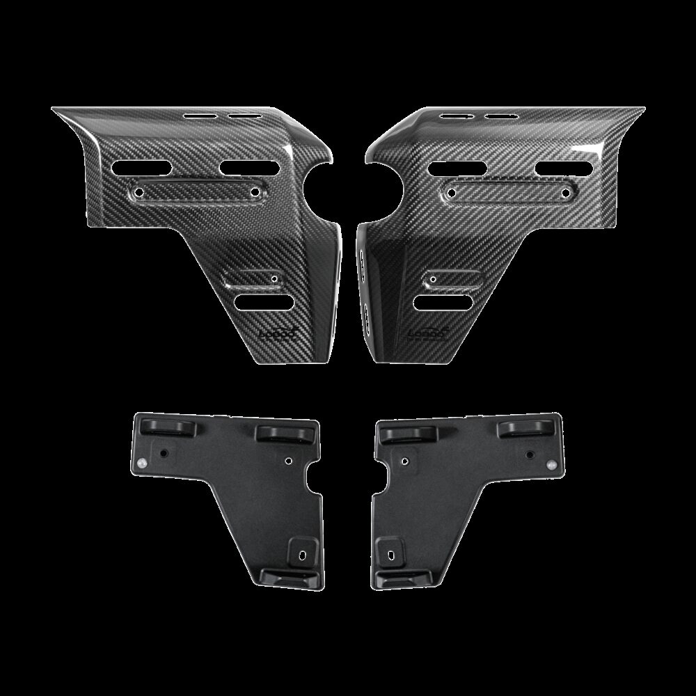 LOBOO Panele boczne carbonowe oraz zestaw montażowy do BMW R1300GS ADVENTURE (2024-) połysk