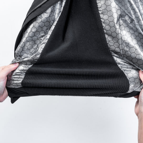 LOBOO Podgrzewana kamizelka czarna, rozm. 2XL