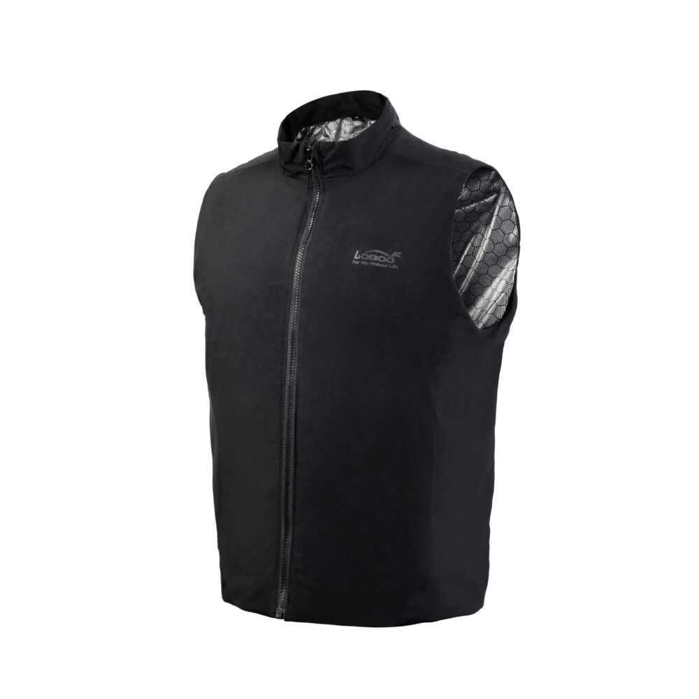 LOBOO Podgrzewana kamizelka czarna, rozm. 3XL