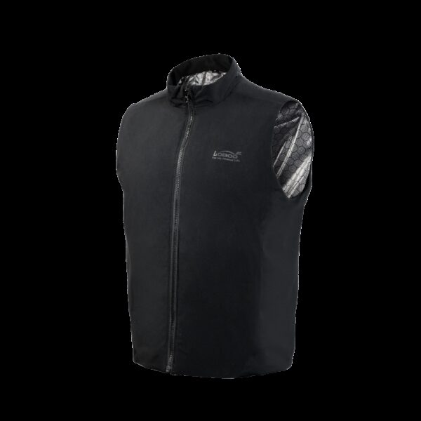 LOBOO Podgrzewana kamizelka czarna, rozm. 3XL