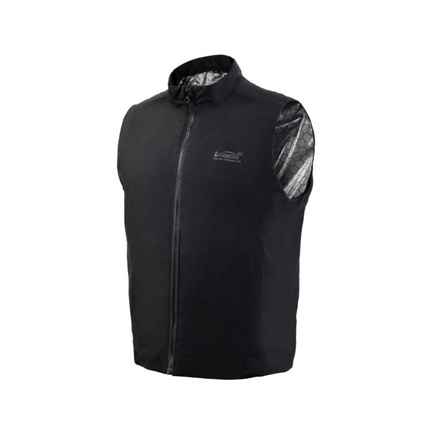LOBOO Podgrzewana kamizelka czarna, rozm. M