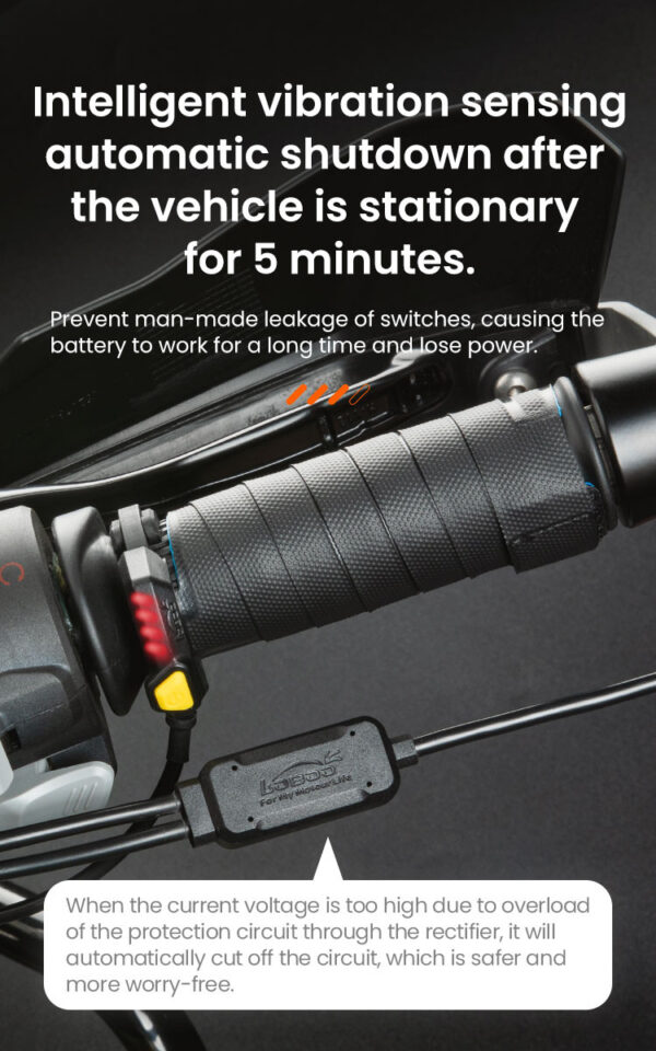 LOBOO Podgrzewane manetki / owijka, 4 tryby grzania, wodoodporne