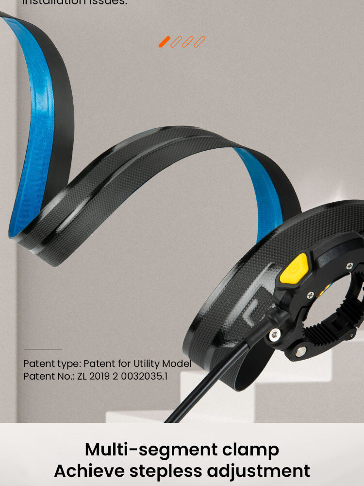 LOBOO Podgrzewane manetki / owijka, 4 tryby grzania, wodoodporne