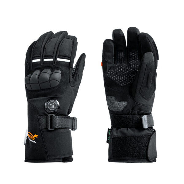 loboo-podgrzewane-rekawice-motocyklowe-czarne-rozm-s LOBOO Podgrzewane rękawice motocyklowe Czarne rozm. S