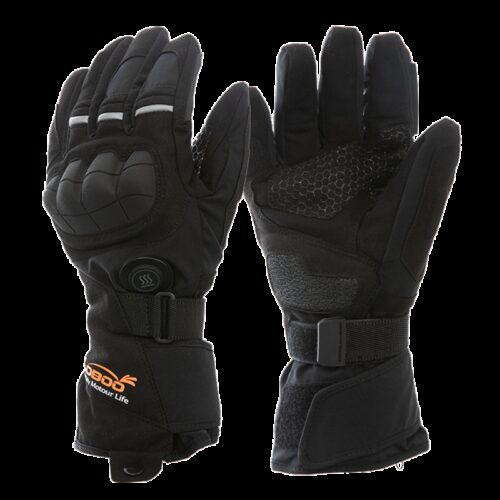 LOBOO Podgrzewane rękawice motocyklowe Czarne XXL (01.2.09061.001.01)