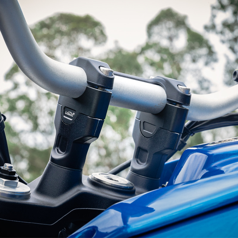 LOBOO Podwyższenie kierownicy do Aprilia Tuareg660 (2022-), podwyższenie 25mm