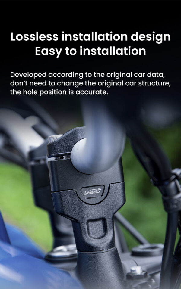 LOBOO Podwyższenie kierownicy do Aprilia Tuareg660 (2022-), podwyższenie 25mm