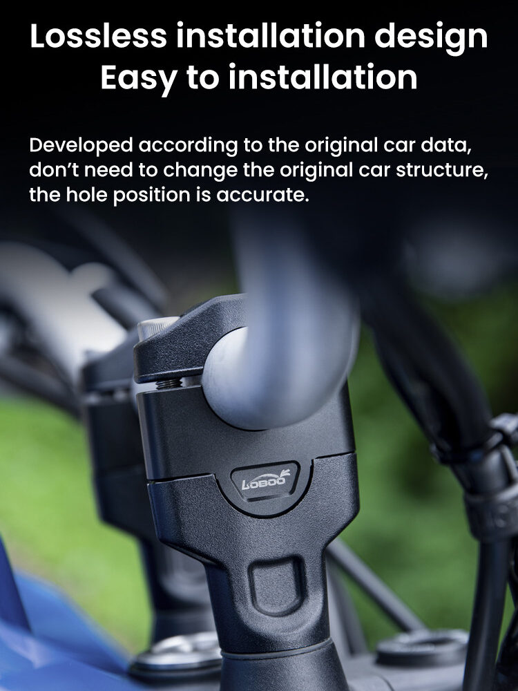 LOBOO Podwyższenie kierownicy do Aprilia Tuareg660 (2022-), podwyższenie 25mm