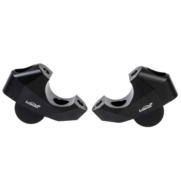 LOBOO Podwyższenie kierownicy do BENELI TRK552X (2024-), podwyższenie 28mm, przybliżenie 17mm