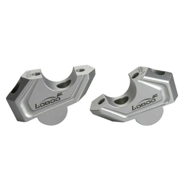 LOBOO Podwyższenie kierownicy do BMW F750GS, podwyższenie 23mm, przybliżenie 20mm