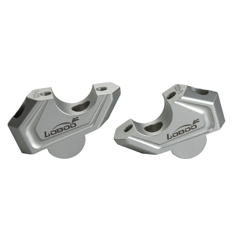 LOBOO Podwyższenie kierownicy do BMW F750GS, podwyższenie 23mm, przybliżenie 20mm