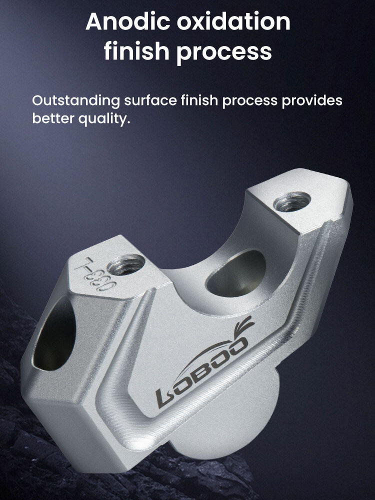 LOBOO Podwyższenie kierownicy do BMW F750GS, podwyższenie 23mm, przybliżenie 20mm