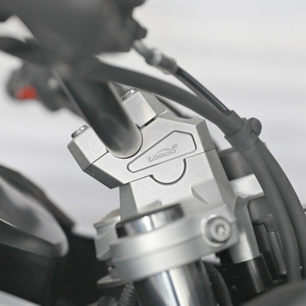 LOBOO Podwyższenie kierownicy do BMW F750GS, podwyższenie 23mm, przybliżenie 20mm
