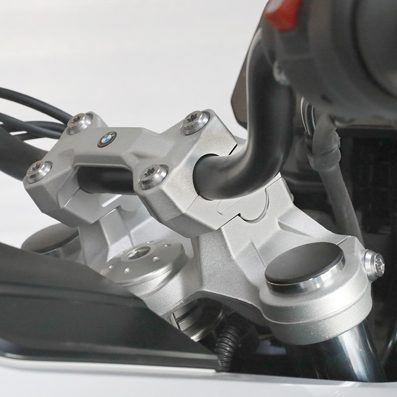 loboo-podwyzszenie-kierownicy-do-bmw-f750gs LOBOO Podwyższenie kierownicy do BMW F750GS, podwyższenie 23mm, przybliżenie 20mm