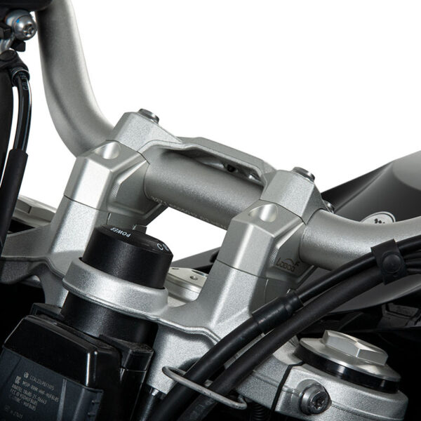 LOBOO Podwyższenie kierownicy do BMW F750GS, podwyższenie 23mm, przybliżenie 20mm