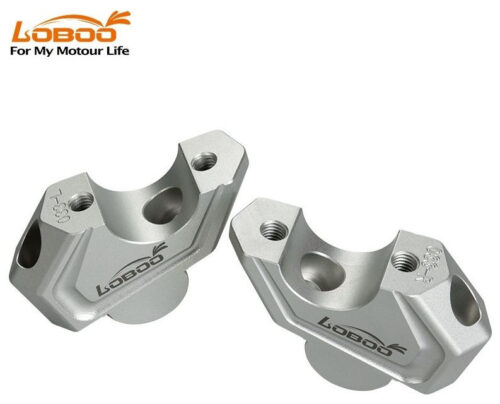 LOBOO Podwyższenie kierownicy do BMW F850GS (2023-), BMW F850GS ADV (2019-), podwyższenie 19mm, przybliżenie 25mm