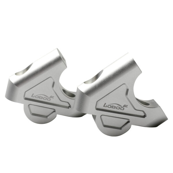 LOBOO Podwyższenie kierownicy do BMW R1200GS/ADV/S1000XR/1250ADV, podwyższenie 30mm, przybliżenie 26mm