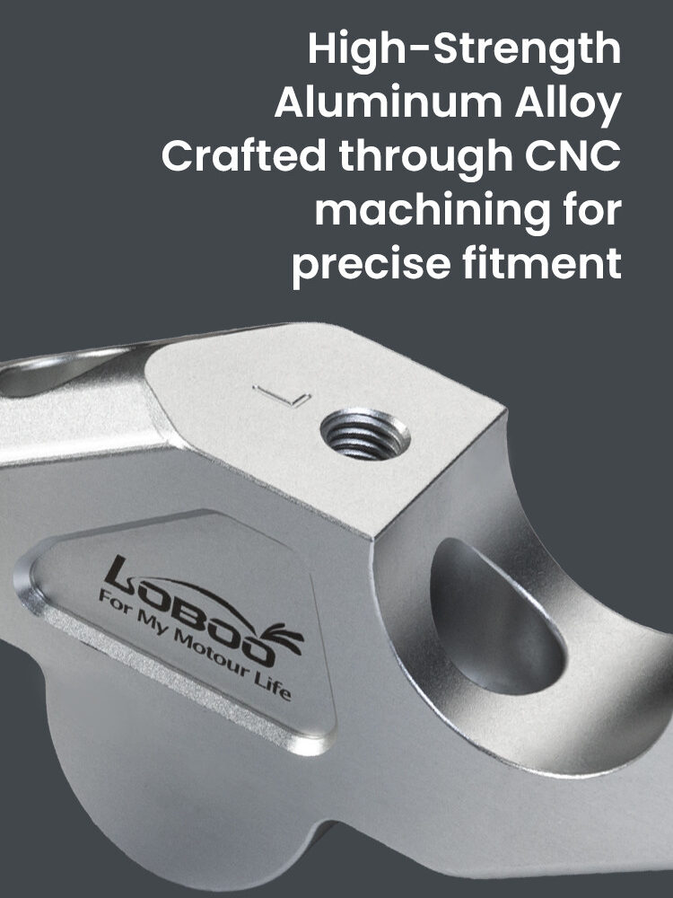 LOBOO Podwyższenie kierownicy do BMW R1300GS (2023-), podwyższenie 29mm, przybliżenie 29mm