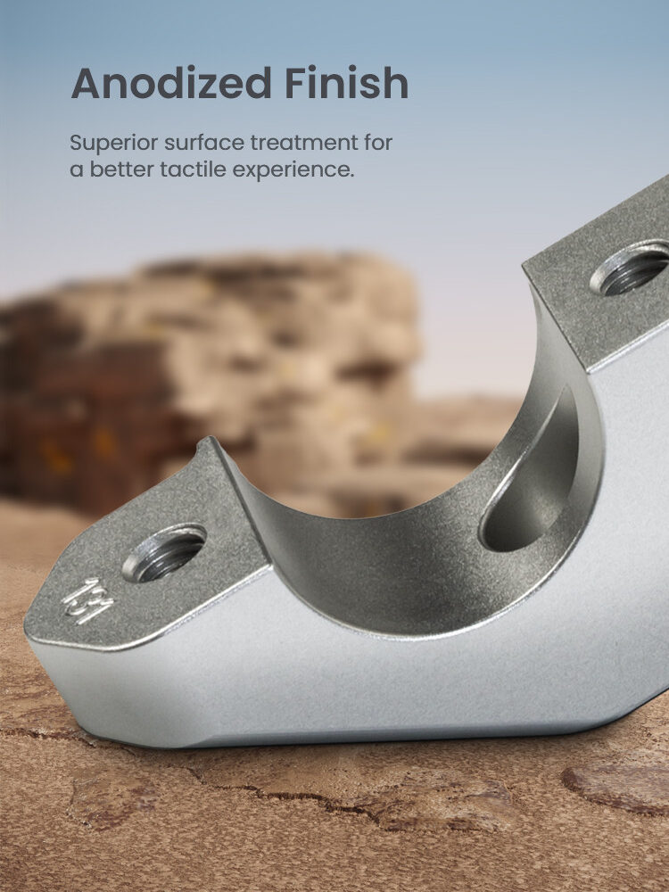 LOBOO Podwyższenie kierownicy do BMW R1300GS (2023-), podwyższenie 29mm, przybliżenie 29mm