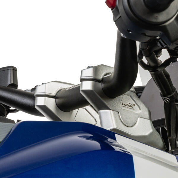 loboo-podwyzszenie-kierownicy-do-bmw-r1300gs-2023- LOBOO Podwyższenie kierownicy do BMW R1300GS (2023-), podwyższenie 29mm, przybliżenie 29mm