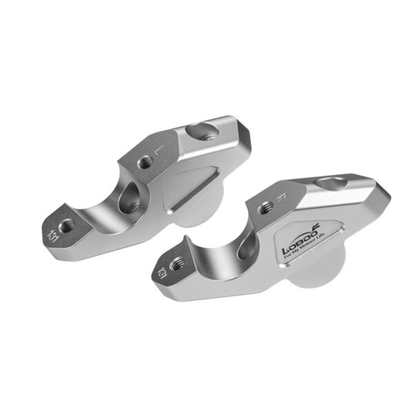 LOBOO Podwyższenie kierownicy do BMW R1300GS (2023-), podwyższenie 29mm, przybliżenie 29mm