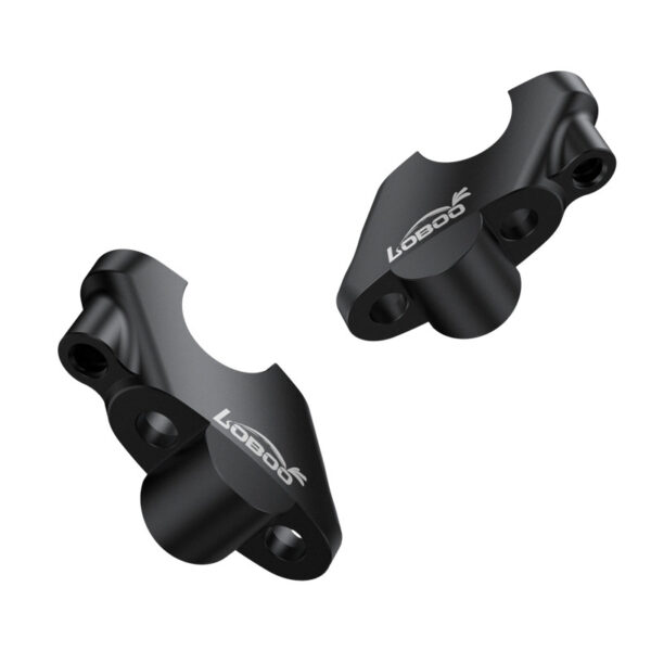 LOBOO Podwyższenie kierownicy do CB400X 2021-, podwyższenie 24mm, przybliżenie 18mm