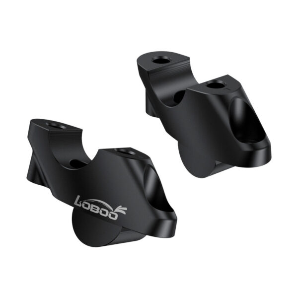 LOBOO Podwyższenie kierownicy do CB400X 2021-, podwyższenie 24mm, przybliżenie 18mm