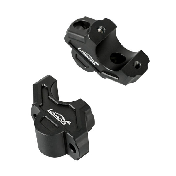 LOBOO Podwyższenie kierownicy do HARLEY-DAVIDSON PAN AMERICA 1250 (2021-), podwyższenie 35mm, przybliżenie 18mm