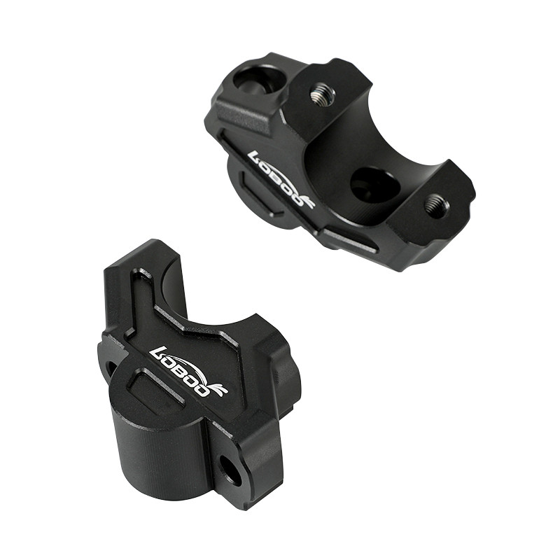 LOBOO Podwyższenie kierownicy do HARLEY-DAVIDSON PAN AMERICA 1250 (2021-), podwyższenie 35mm, przybliżenie 18mm