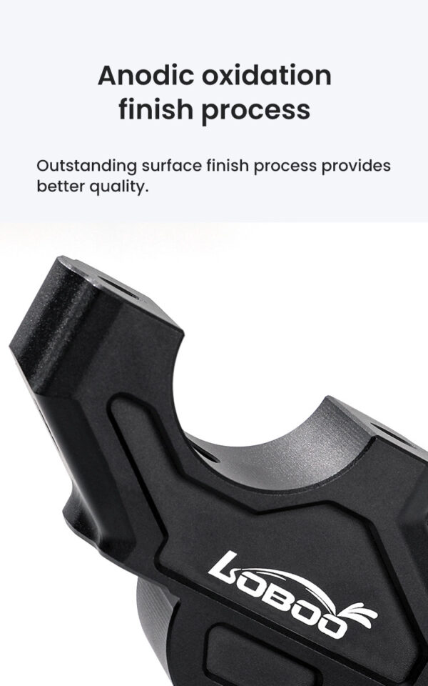 LOBOO Podwyższenie kierownicy do HARLEY-DAVIDSON PAN AMERICA 1250 (2021-), podwyższenie 35mm, przybliżenie 18mm