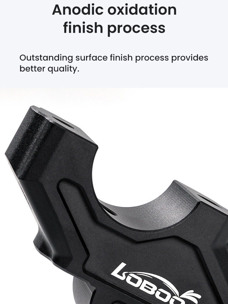 LOBOO Podwyższenie kierownicy do HARLEY-DAVIDSON PAN AMERICA 1250 (2021-), podwyższenie 35mm, przybliżenie 18mm