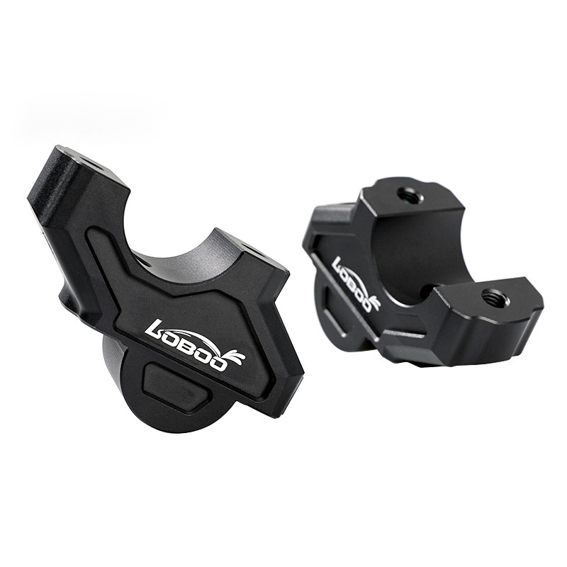 LOBOO Podwyższenie kierownicy do HARLEY-DAVIDSON PAN AMERICA 1250 (2021-), podwyższenie 35mm, przybliżenie 18mm