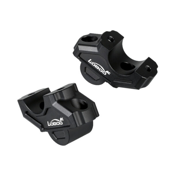 LOBOO Podwyższenie kierownicy do HARLEY-DAVIDSON PAN AMERICA 1250 (2021-), podwyższenie 35mm, przybliżenie 18mm