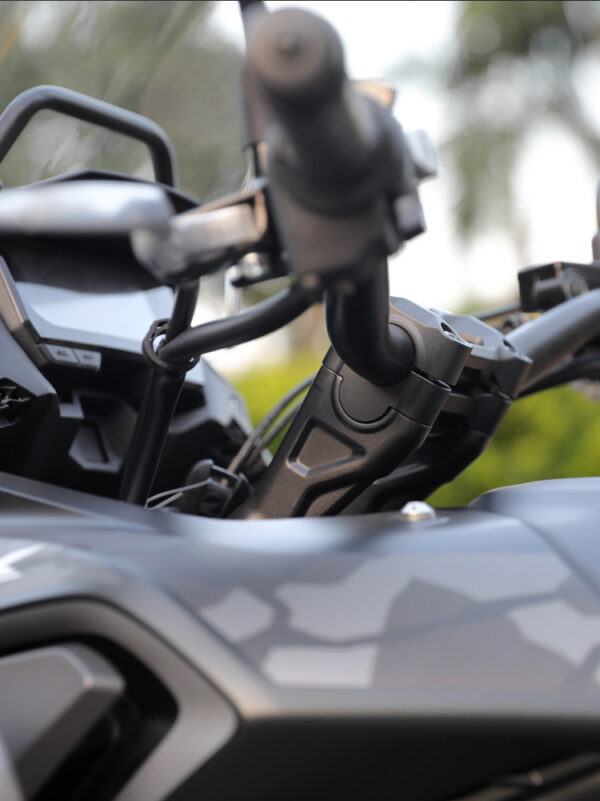 LOBOO Podwyższenie kierownicy do HONDA CB500X (2019-), HONDA NX400 (2024-), podwyższenie 20mm