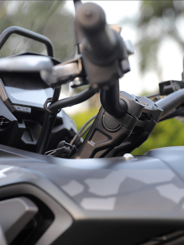 LOBOO Podwyższenie kierownicy do HONDA CB500X (2019-), HONDA NX400 (2024-), podwyższenie 20mm