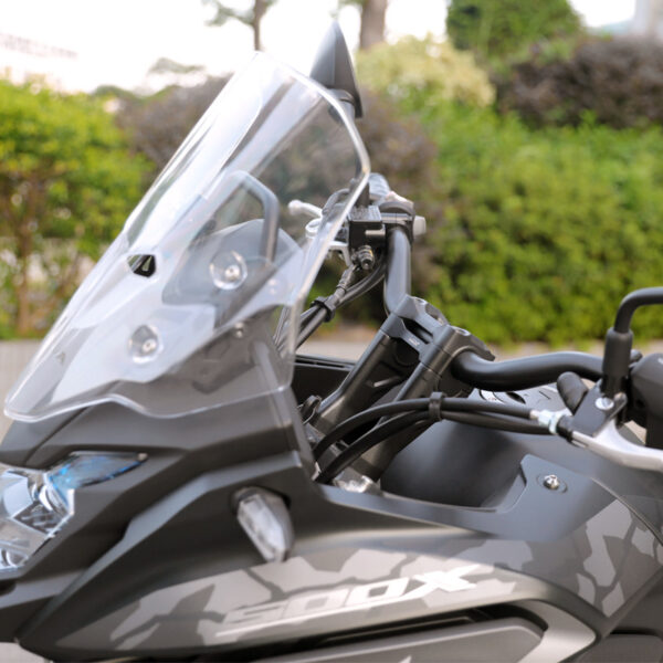 LOBOO Podwyższenie kierownicy do HONDA CB500X (2019-), HONDA NX400 (2024-), podwyższenie 20mm