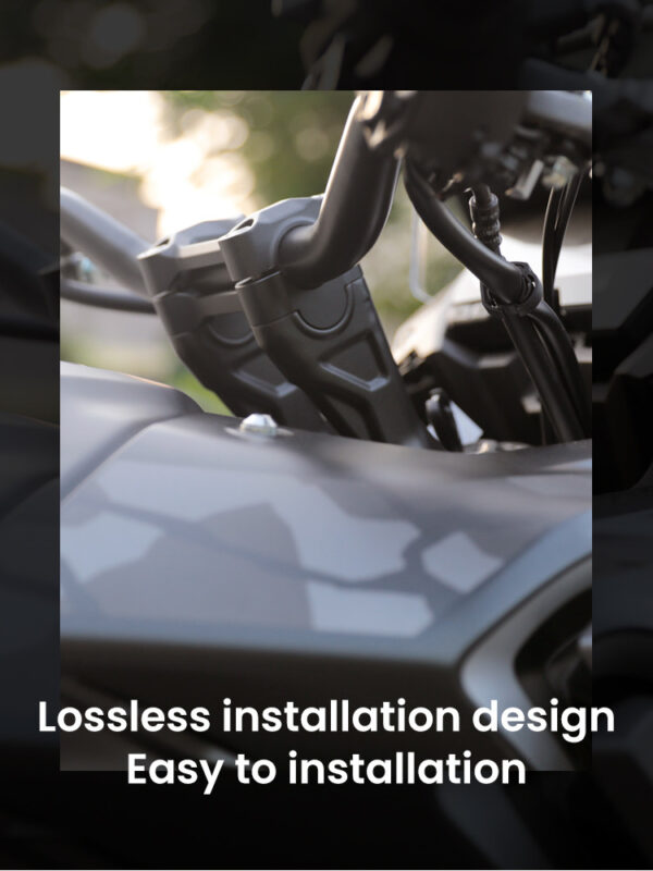 LOBOO Podwyższenie kierownicy do HONDA CB500X (2019-), HONDA NX400 (2024-), podwyższenie 20mm