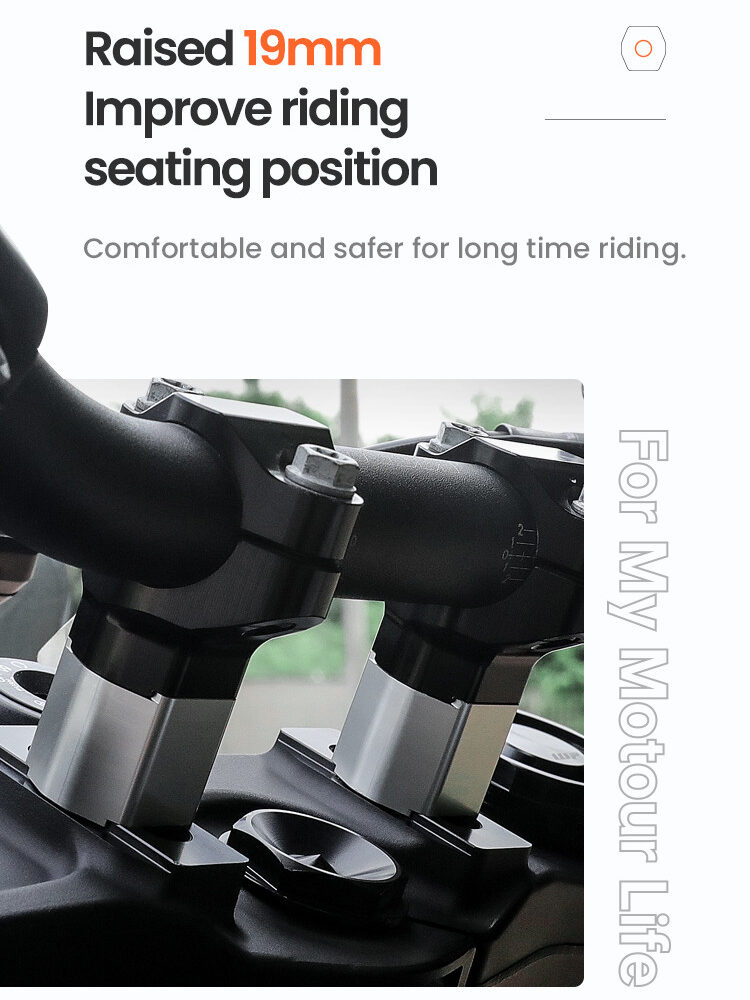 LOBOO Podwyższenie kierownicy do KTM690 ENDURO/R, KTM790, KTM890, KTM1050 , KTM1090 , KTM1190 , KTM1290 , KTM1290 Super Adventur